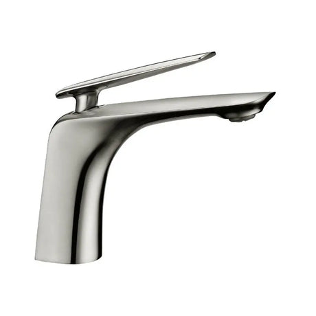 Bellino Brushed Nickel Basin Mixer Tap Aquaperla