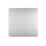 250mm Brushed Nickel Shower Head Aquaperla