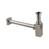 Brushed Nickel Bottle Trap Aquaperla