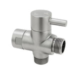 Brushed Nickel Bidet Diverter Aquaperla
