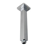 200mm Brushed Nickel Ceiling Shower Arm Aquaperla