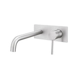 LUCID PIN - Brushed Nickel Spout Mixer Aquaperla