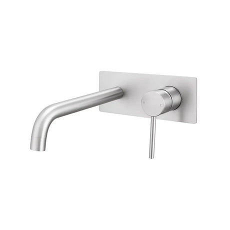 LUCID PIN - Brushed Nickel Spout Mixer Aquaperla