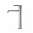 LUCID PIN - Brushed Nickel Basin Mixer Aquaperla
