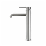 LUCID PIN - Brushed Nickel Basin Mixer Aquaperla