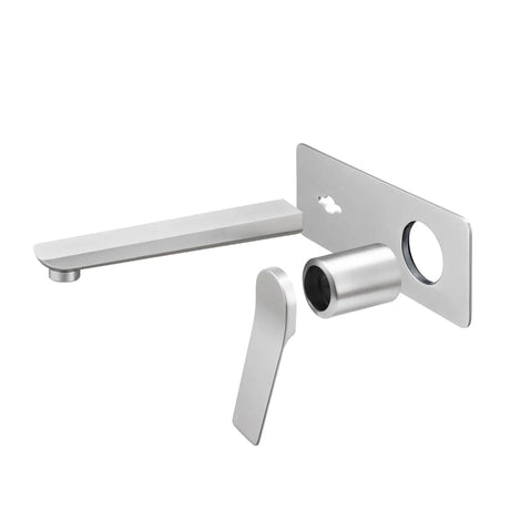 RUSHY - Brushed Nickel Spout Mixer Aquaperla