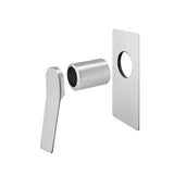 RUSHY - Brushed Nickel Wall Mixer Aquaperla