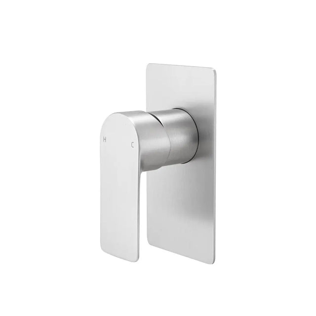 VOG - Brushed Nickel Wall Mixer Aquaperla