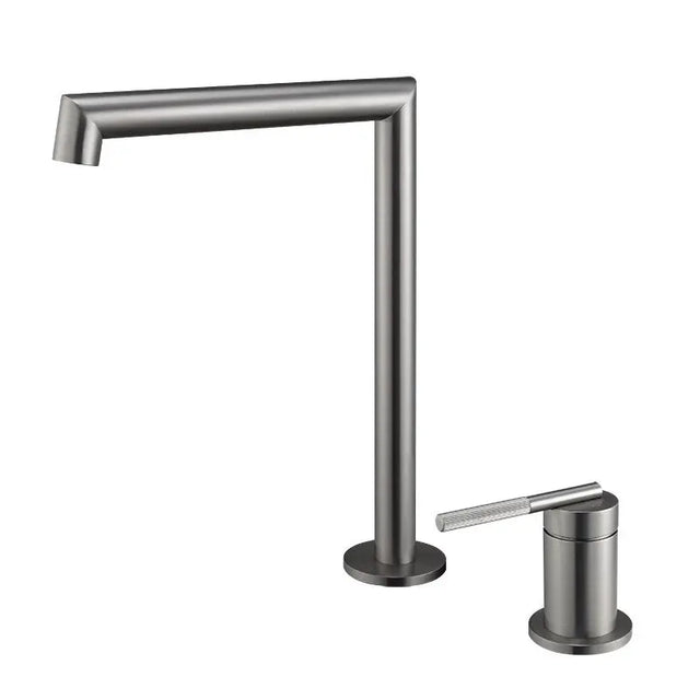 CADDENCE - Brushed Nickel Basin Mixer Aquaperla