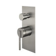 CADDENCE - Brushed Nickel Diverter Mixer Aquaperla