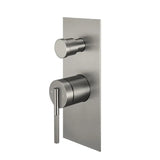 CADDENCE - Brushed Nickel Diverter Mixer Aquaperla
