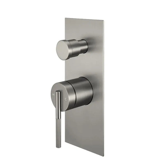 CADDENCE - Brushed Nickel Diverter Mixer Aquaperla