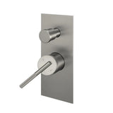 CADDENCE - Brushed Nickel Diverter Mixer Aquaperla
