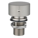 MOON - Brushed Nickel Swivel Basin Mixer Aquaperla