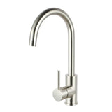 Brushed Nickel Standard Kitchen Mixer Aquaperla