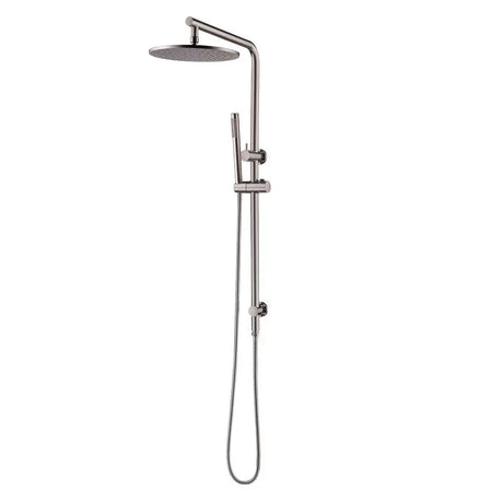 10" Brushed Nickel Shower Station Aquaperla
