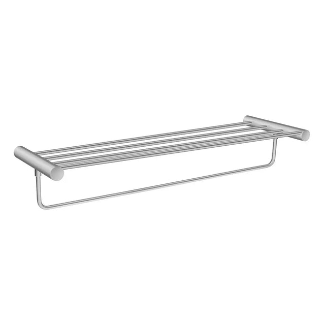 Brushed Nickel Shower Shelf Aquaperla