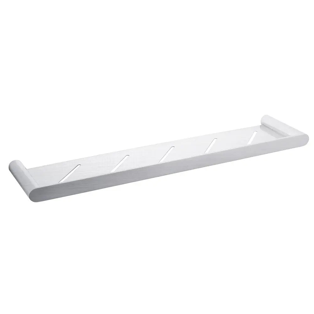 RUSHY - Brushed Nickel Shelf Aquaperla