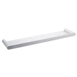 RUSHY - Brushed Nickel Shelf Aquaperla