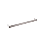IVANO - 600mm Brushed Nickel Single Towel Rail Aquaperla