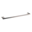 VOG - 800mm Brushed Nickel Single Towel Rail Aquaperla