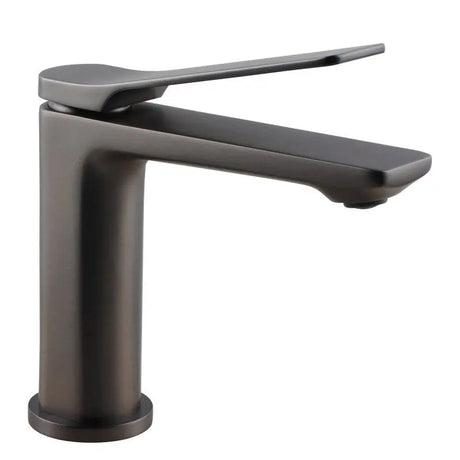 RUSHY - Brushed Gunmetal Basin Mixer Aquaperla