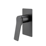RUSHY - Brushed Gunmetal Wall Mixer Aquaperla