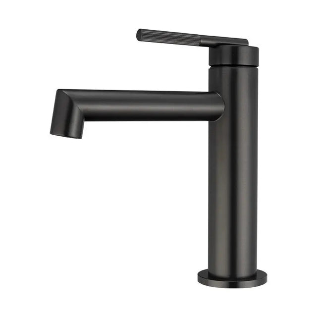 CADDENCE - Brushed Gun Metal Basin Mixer Aquaperla