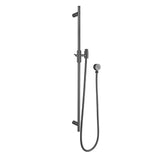 CADDENCE - Brushed Gunmetal Shower Rail Aquaperla