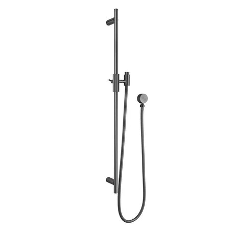 CADDENCE - Brushed Gunmetal Shower Rail Aquaperla