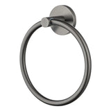 LUCID PIN - Gunmetal Towel Ring Aquaperla