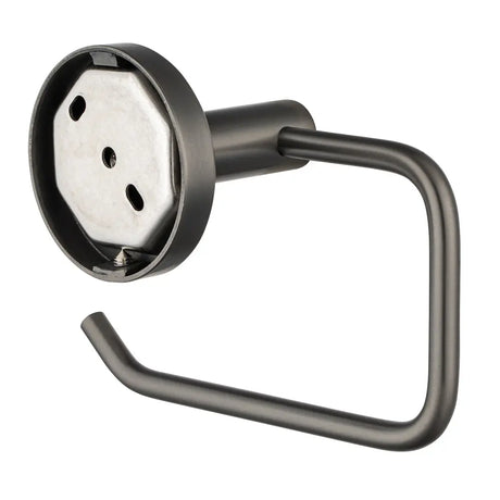 LUCID PIN - Gunmetal Toilet Paper Holder Aquaperla