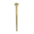 400mm Brushed Brass Ceiling Shower Arm Aquaperla