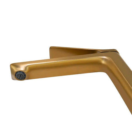 RUSHY - Brushed Brass Basin Mixer Aquaperla