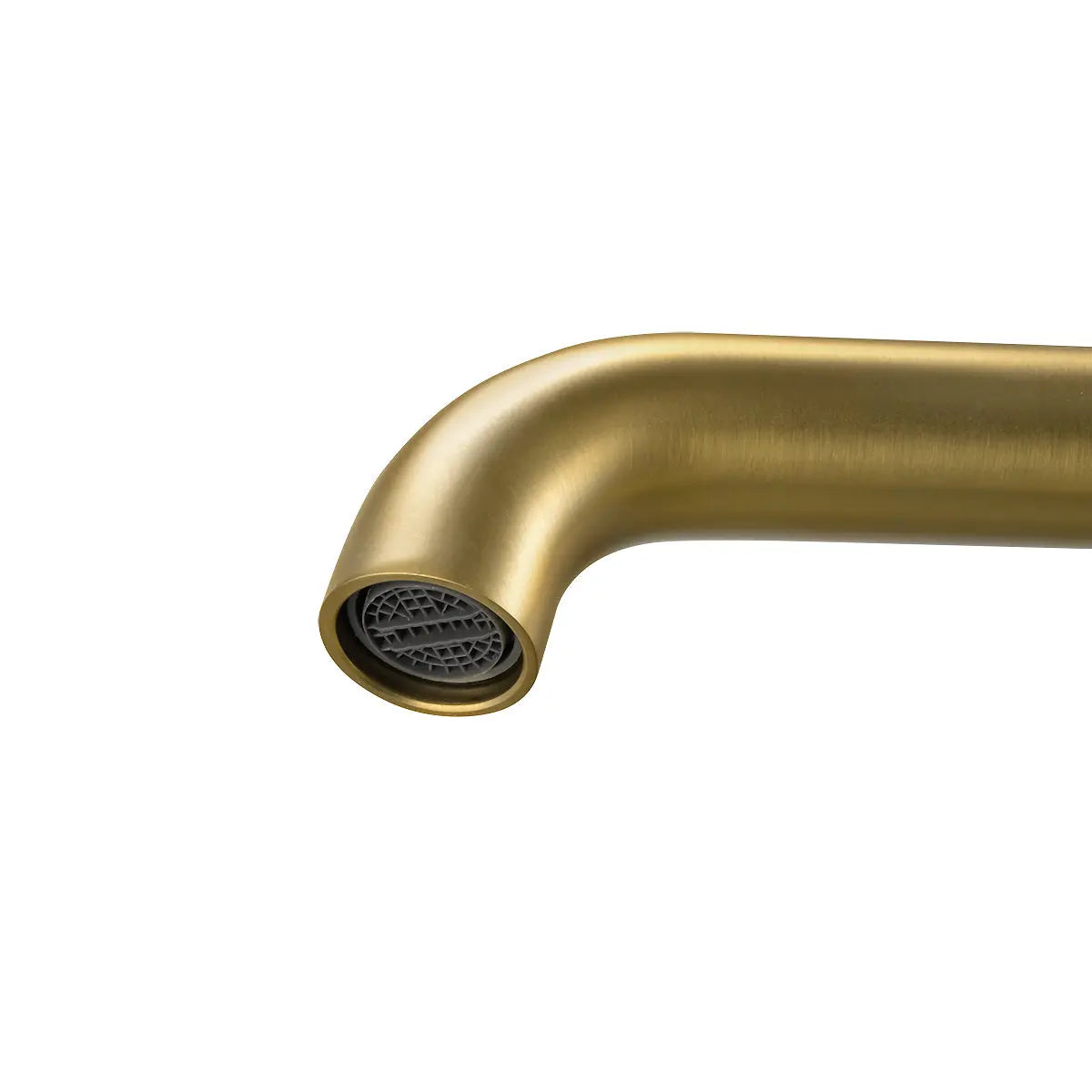 LUCID PIN - Brushed Brass Basin Mixer Aquaperla