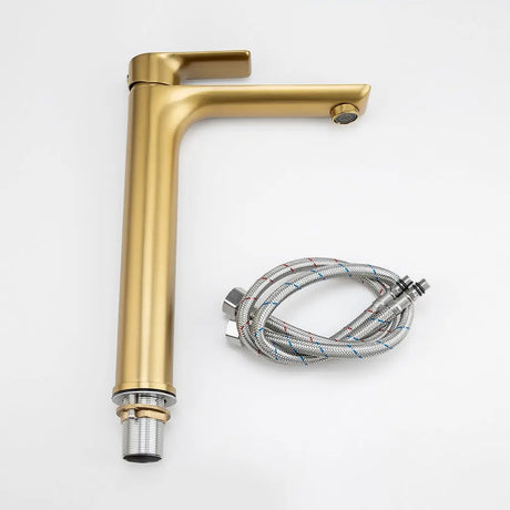 VOG - Brushed Brass Basin Mixer Aquaperla