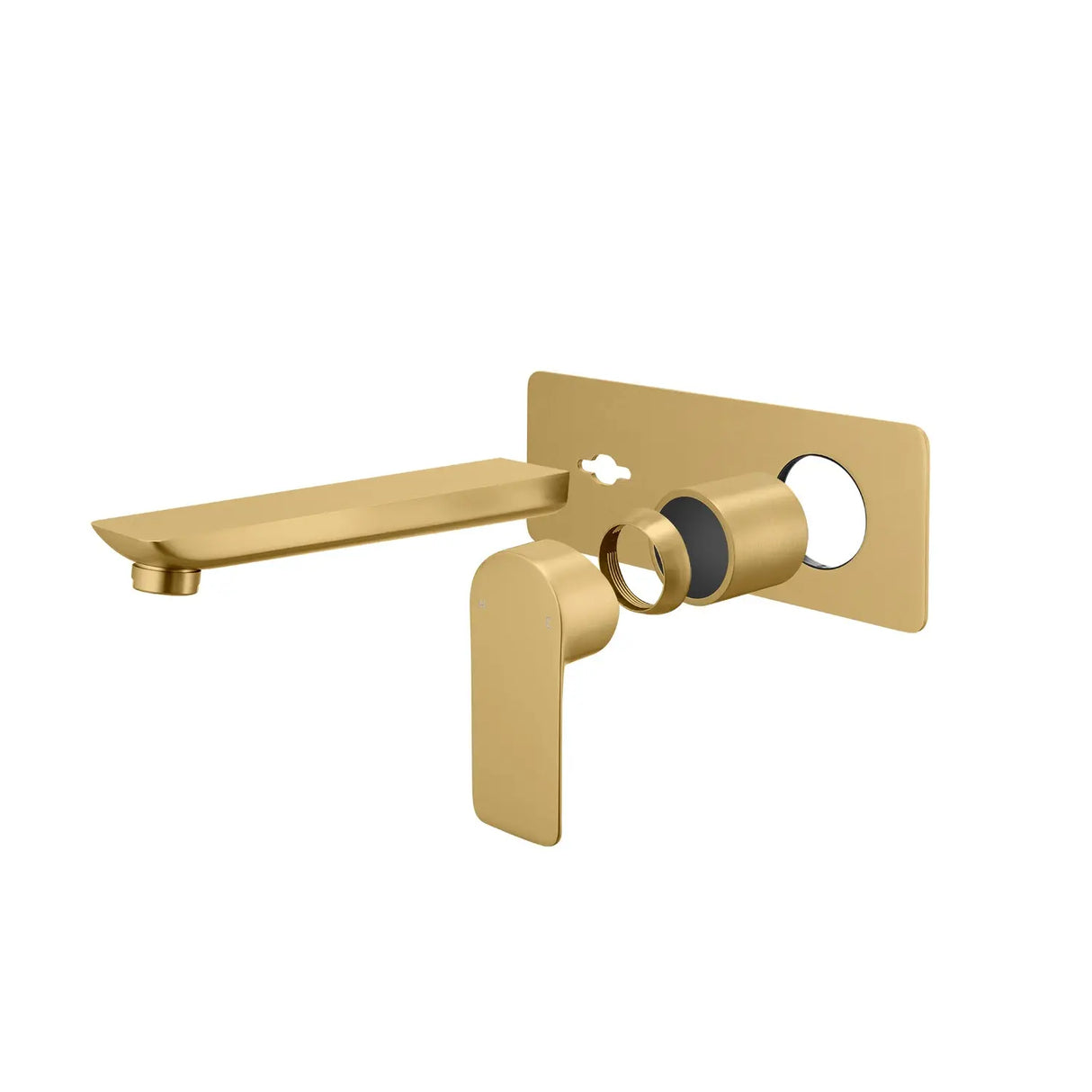 VOG - Brushed Brass Spout Mixer Aquaperla