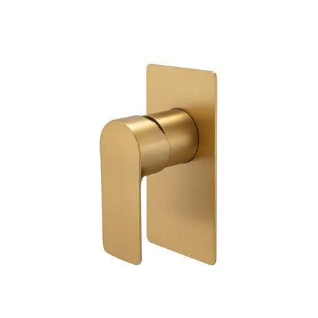 VOG - Brushed Brass Wall Mixer Aquaperla