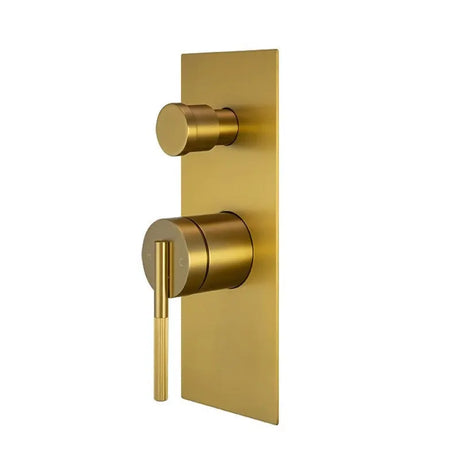 CADDENCE - Brushed Brass Diverter Mixer Aquaperla