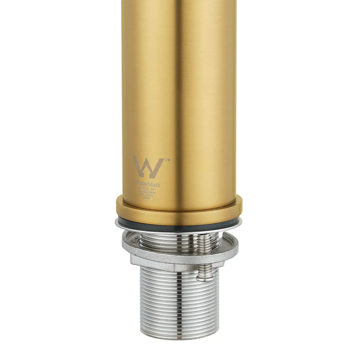 Brushed Brass Kitchen Mixer Aquaperla