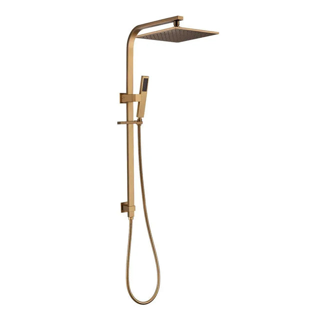 10" Brushed Brass Shower Station Aquaperla