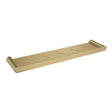 RUSHY - Brushed Brass Shelf Aquaperla