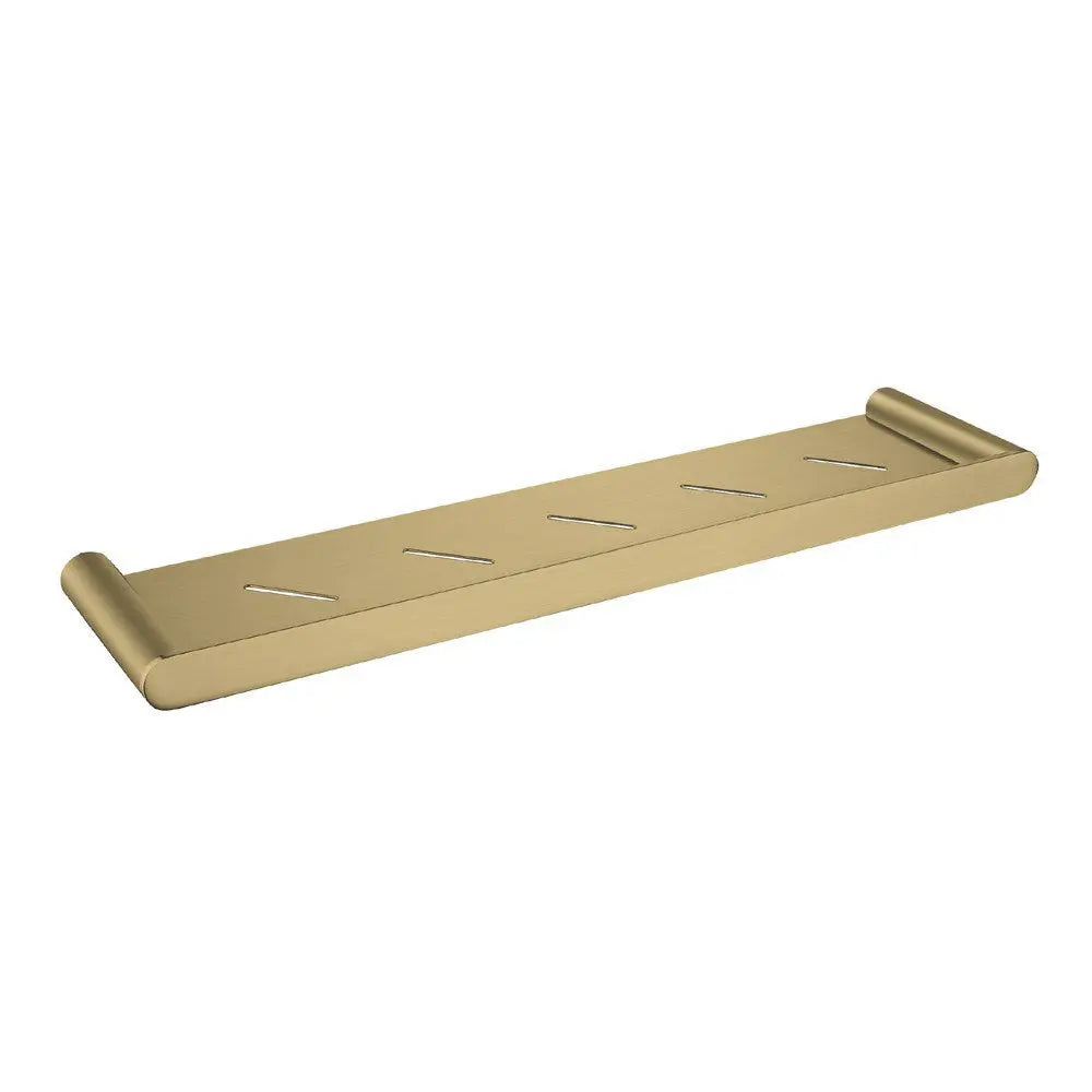 RUSHY - Brushed Brass Shelf Aquaperla