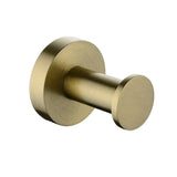 LUCID PIN - Brushed Brass Robe Hook Aquaperla