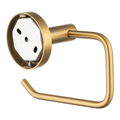 LUCID PIN - Brushed Brass Toilet Paper Holder Aquaperla