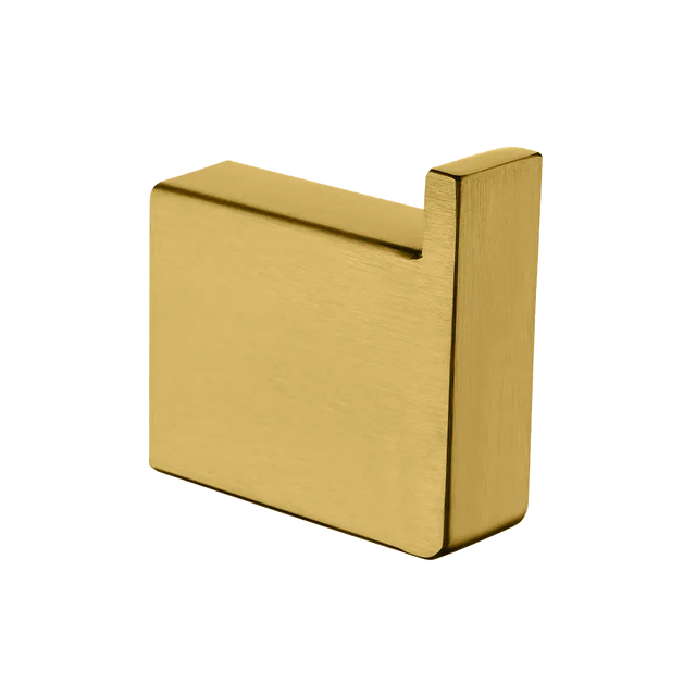 IVANO - Brushed Brass Robe Hook Aquaperla