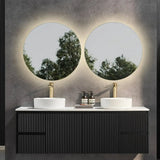 Brindabella Wall Hung PVC Cabinet 1500mm (Single/Double Bowl) (Matte Black) Poseidon
