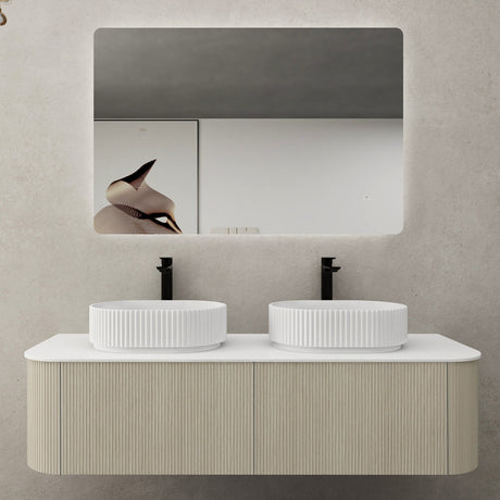 POS Bronte Wall Hung Vanity Coastal Oak (All Sizes) Poseidon