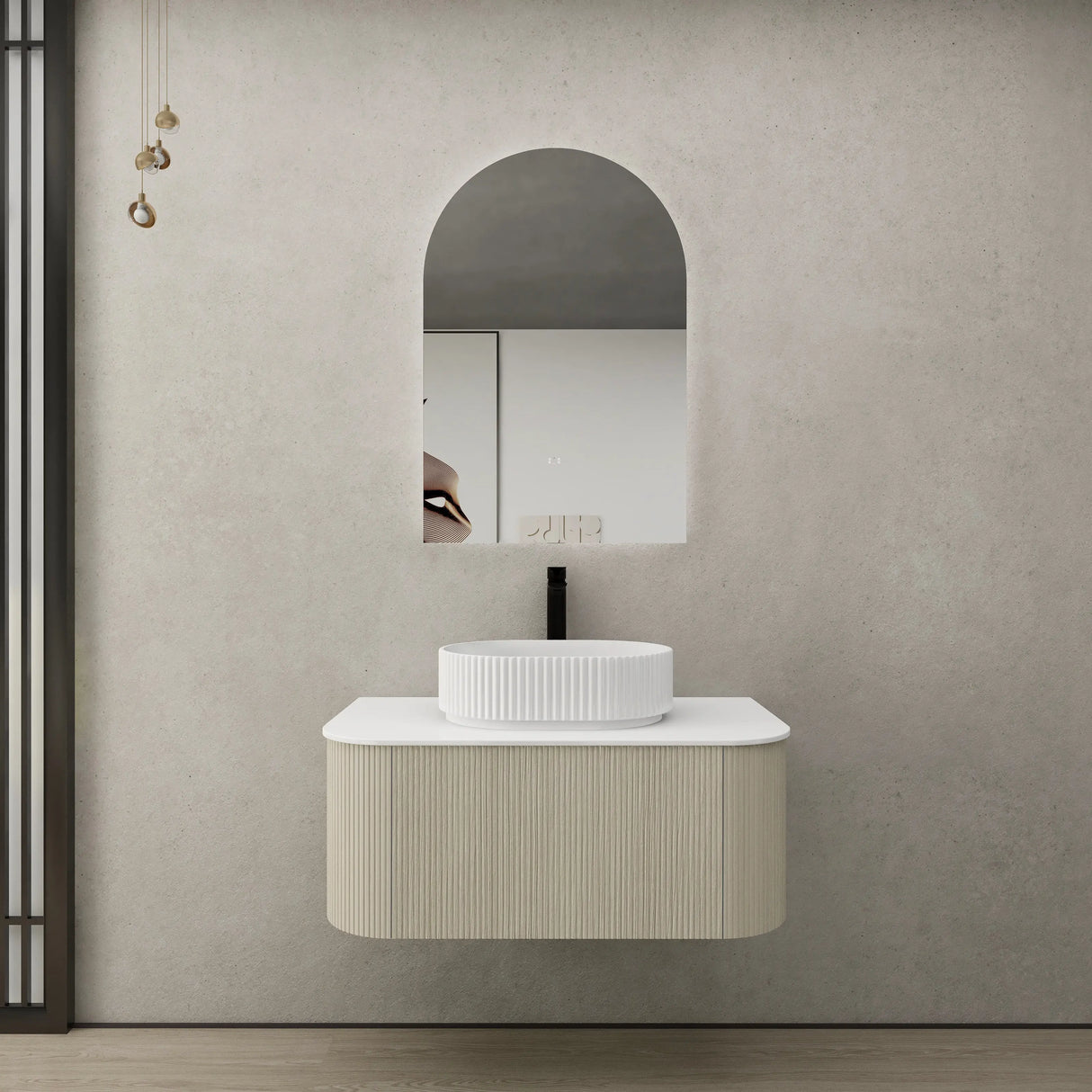 POS Bronte Wall Hung Vanity Coastal Oak (All Sizes) Poseidon