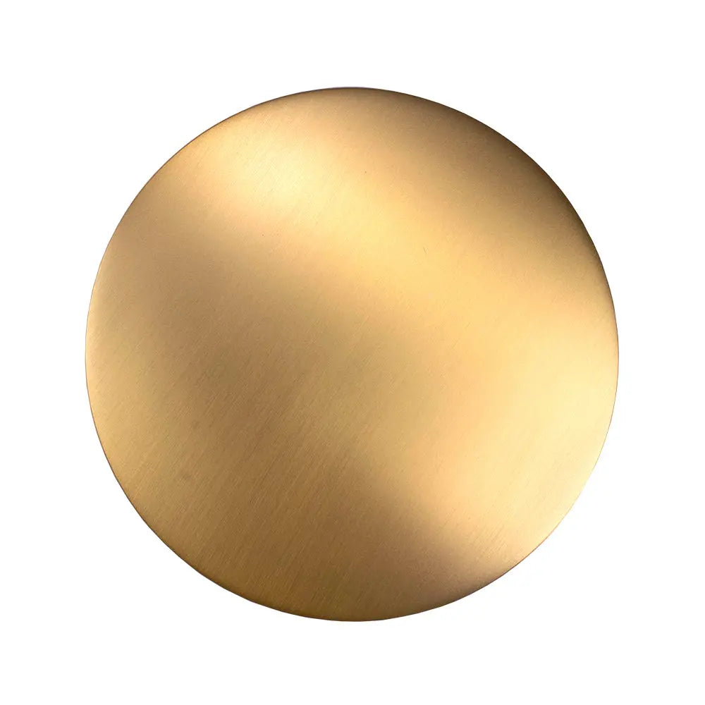 40mm Brushed Brass Bathtub Pop Up Waste Non Overflow Aquaperla